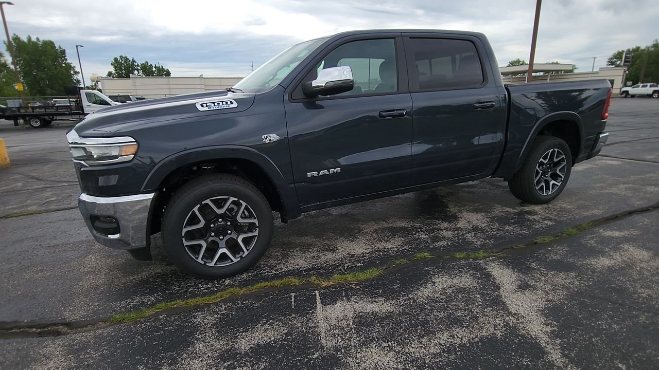 New 2026 Forged Blue Metallic Exterior Paint RAM Laramie image 4