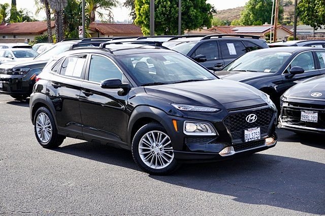 Used 2021 Hyundai Kona SEL Plus with VIN KM8K62AA1MU688000 for sale in Poway, CA