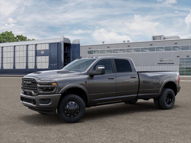 New 2026 Granite Crystal Metallic Clear-Coat Exterior Paint RAM Limited Crew Cab 4x4 8
