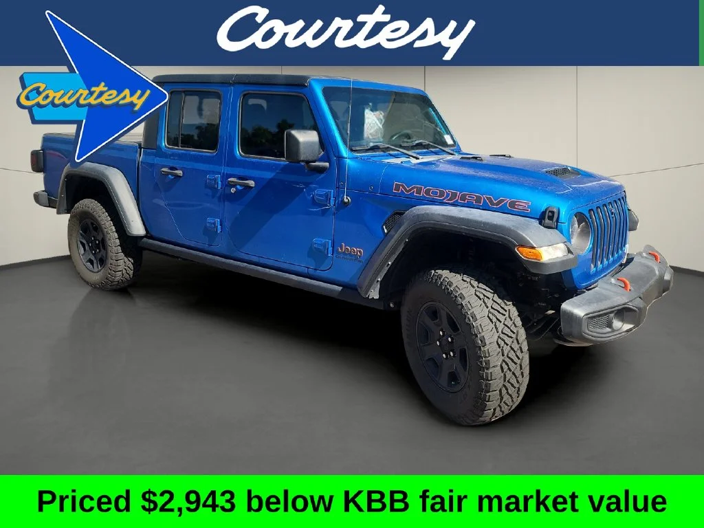 Used 2022 Blue Jeep Mojave image 1