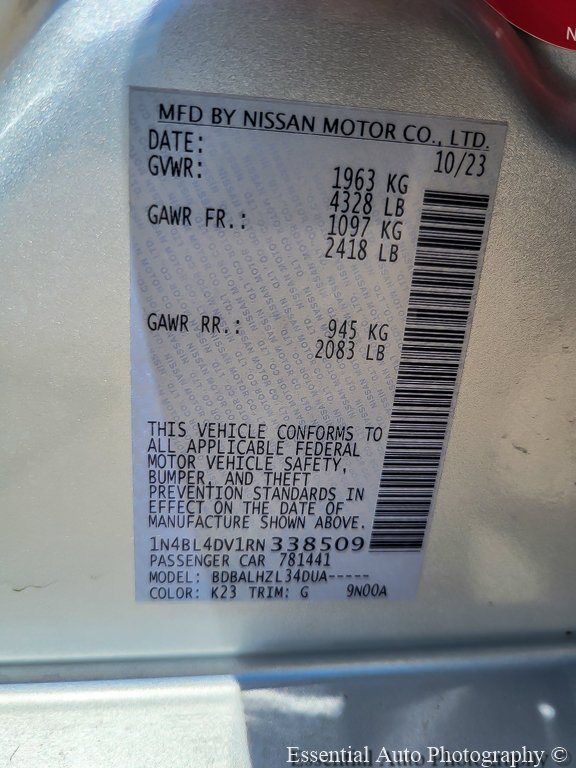 Certified Used 2024 Brilliant Silver Metallic Nissan 2.5 SV image 23