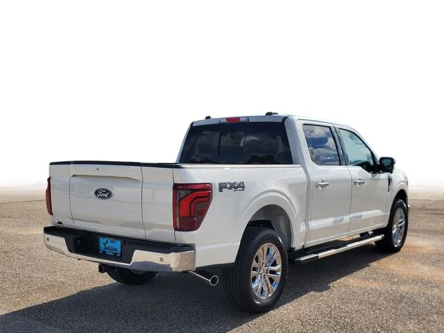 New 2026 Star White Metallic Tri-Coat Ford Lariat® image 4