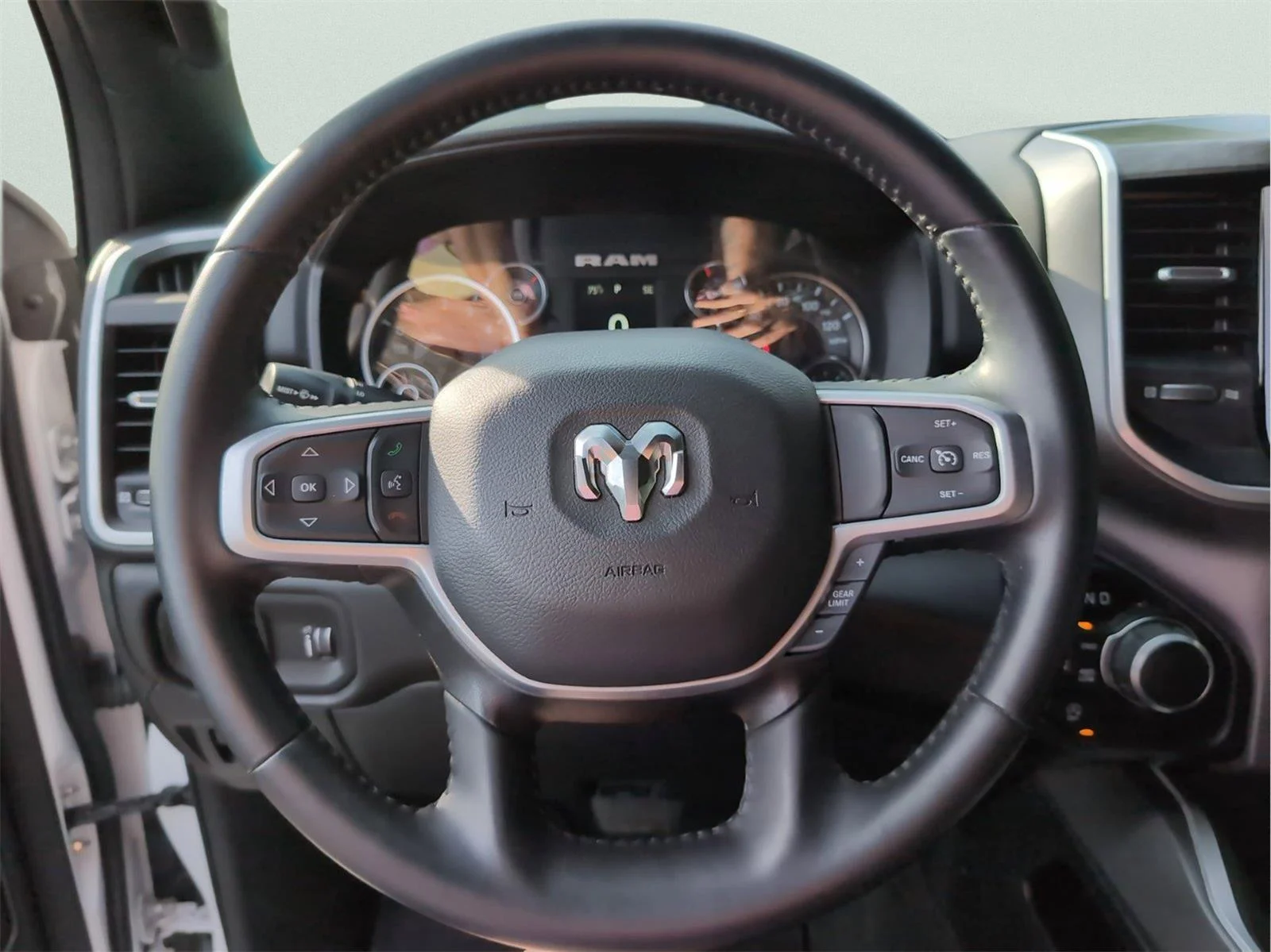 Used 2023 Bright White Clearcoat Ram Big Horn image 28