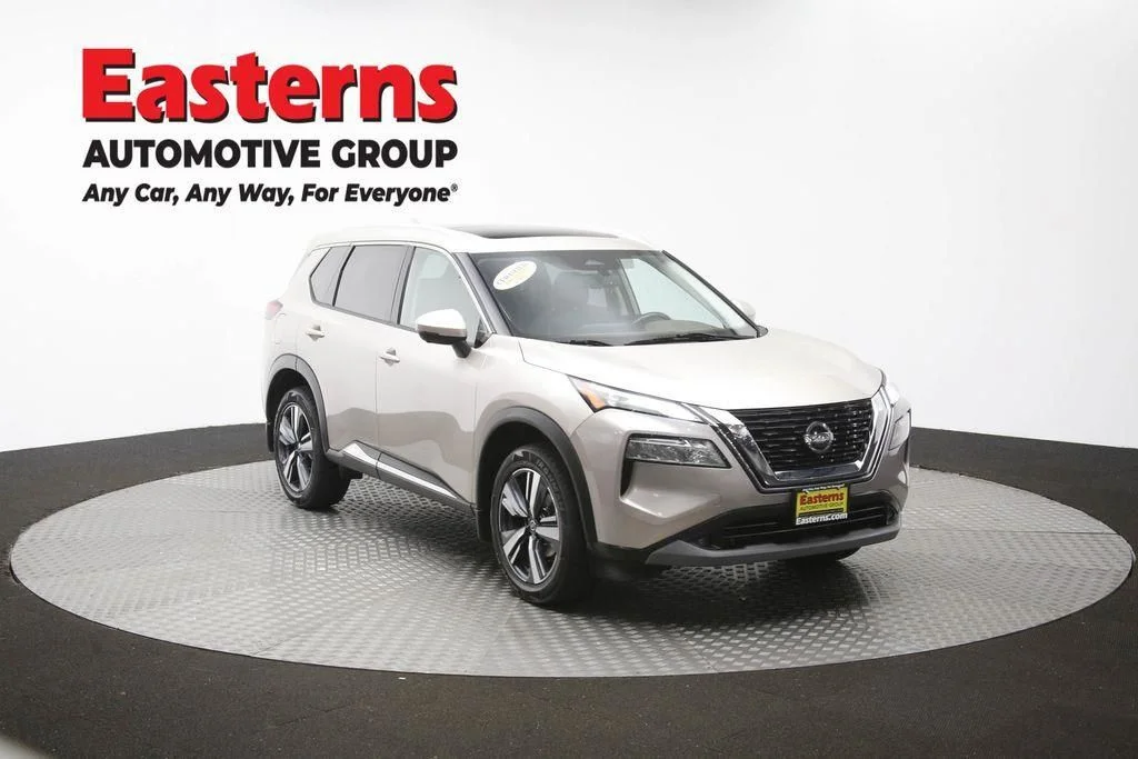 Used 2021 Gold Nissan SL image 54
