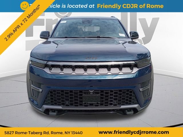 New 2026 Fathom Blue Pearlcoat Jeep Limited Reserve image 2