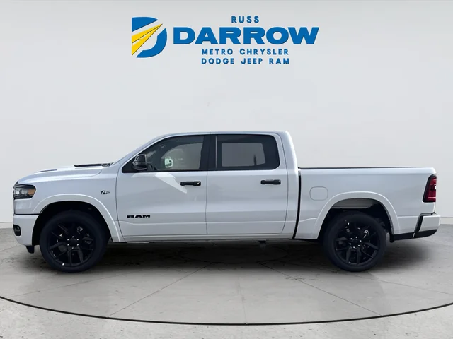 New 2026 Ivory White Tri-Coat Pearl-Coat Exterior Paint RAM Laramie image 2