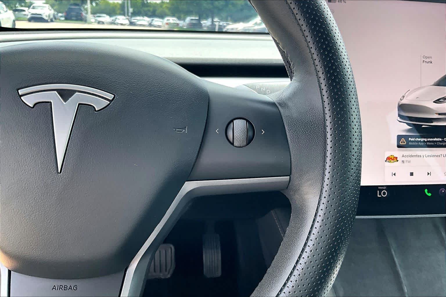 Used 2022 Pearl White Multi-Coat Tesla  image 22
