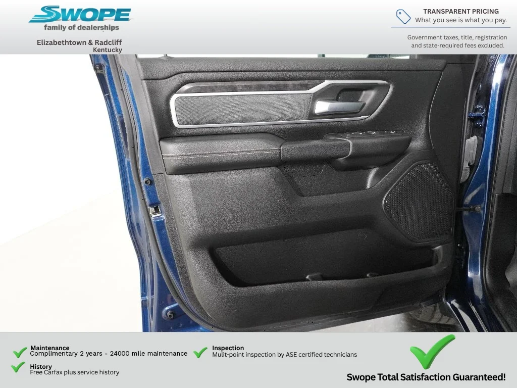 Used 2023 Patriot Blue Pearlcoat Ram Big Horn image 13