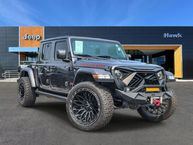 Used 2020 Gray Jeep Rubicon image 1
