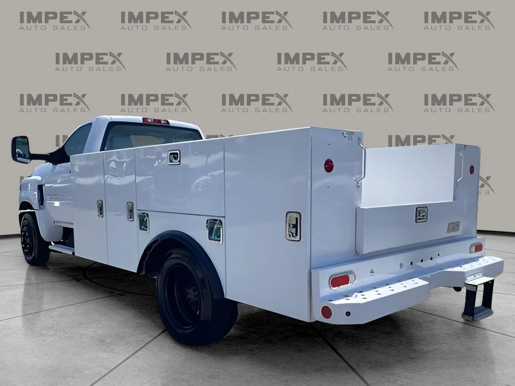 Used 2024 White Chevrolet Utility Body 12 Foot STHAL image 8