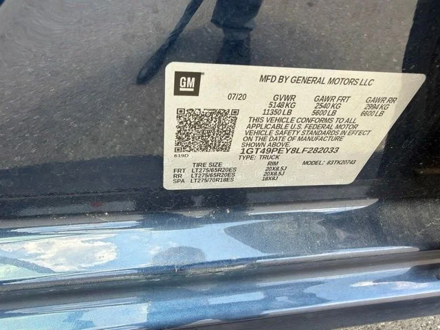 Used 2020 Blue GMC AT4 image 19