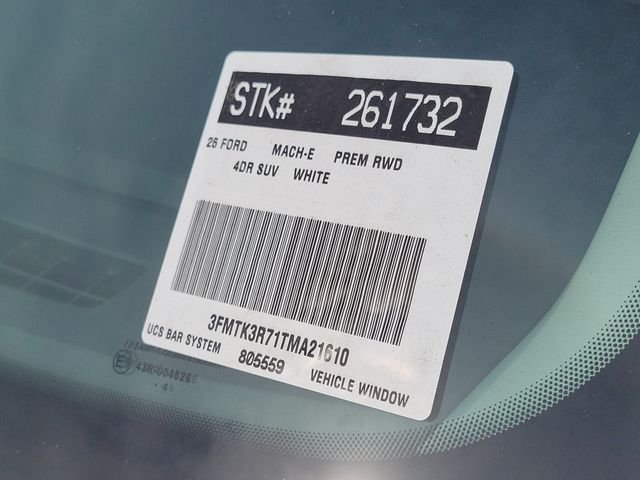 New 2026 Star White Metallic Tri-coat Ford Premium image 24