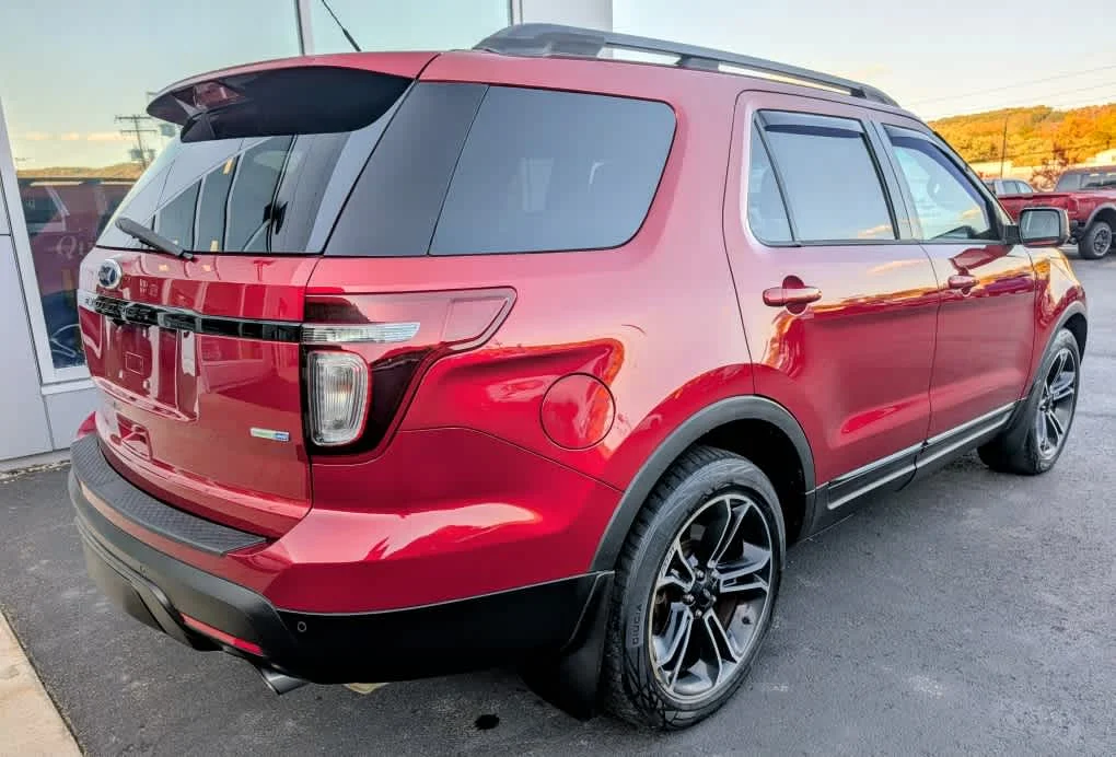 Used 2015 Ruby Red Metallic Tinted Clearcoat Ford Sport image 6