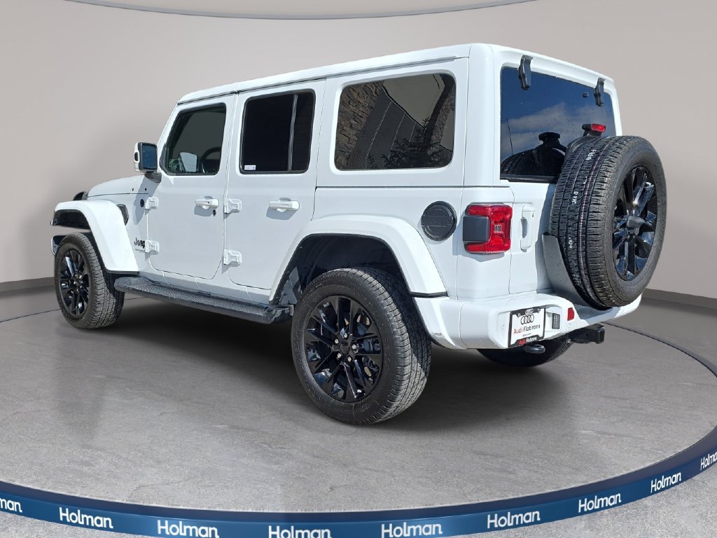 Used 2021 White Jeep Unlimited Sahara High Altitude image 8