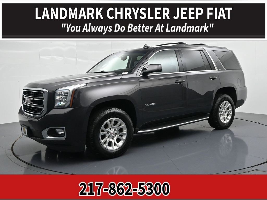 Used 2018 Iridium Metallic GMC 4WD 4dr SLT image 1
