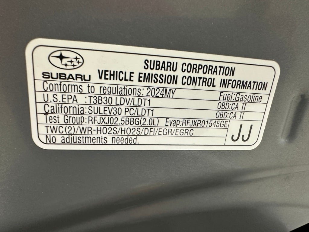 Certified Used 2024 Ice Silver Metallic Subaru Premium image 38