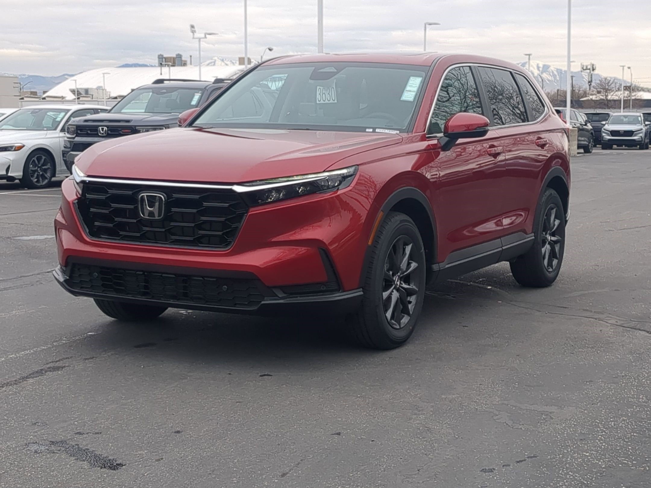 New 2026 Radiant Red Metallic Honda EX-L image 8