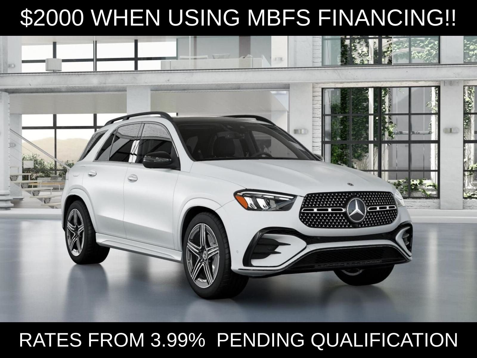New 2026 MANUFAKTUR Moonlight White Magno Mercedes-Benz GLE 450 image 10