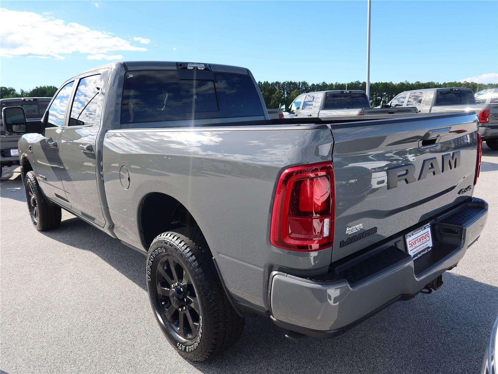 New 2026 Ceramic Gray Clear-Coat Exterior Paint RAM Laramie image 4