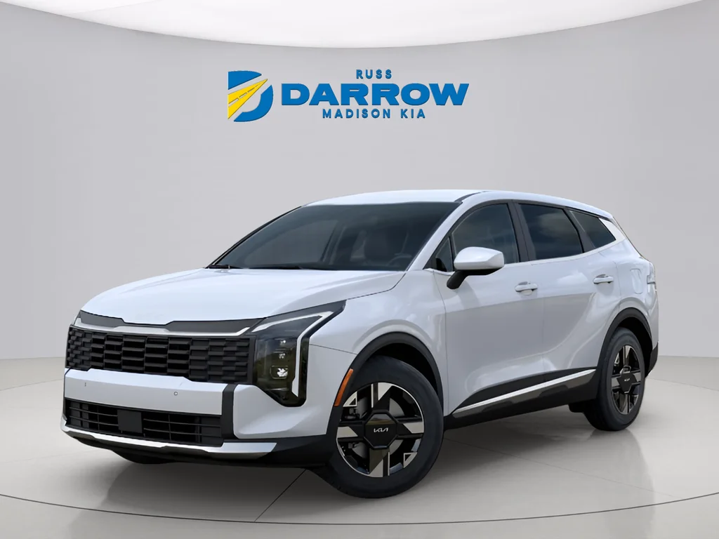 New 2026 Glacial White Pearl Kia LX image 1