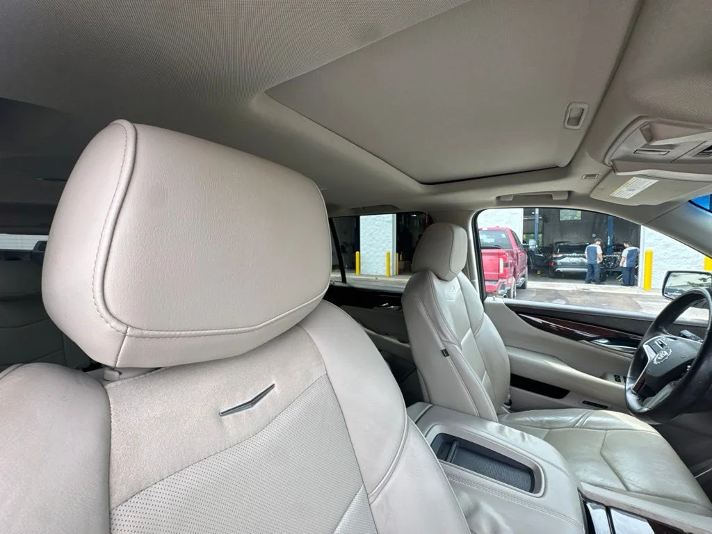 Used 2015 White Diamond Clearcoat Cadillac Luxury image 35