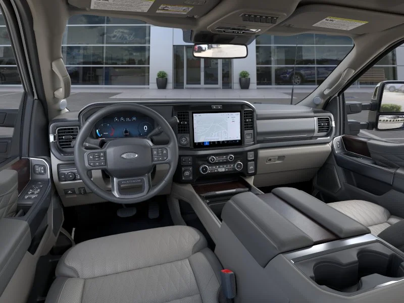 New 2026 Star White Metallic Tri-Coat Ford F-250® Platinum® image 9