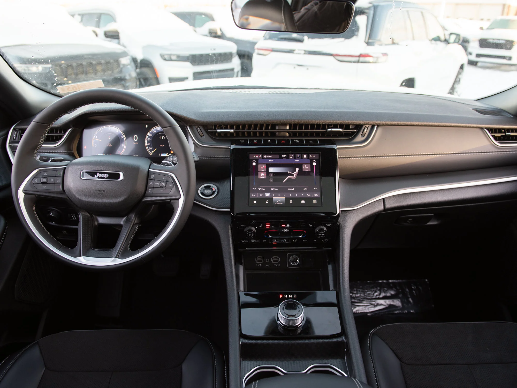 New 2025 Black Jeep Altitude* 4x4, Sunroof, Remote Start, Heated Seats image 9