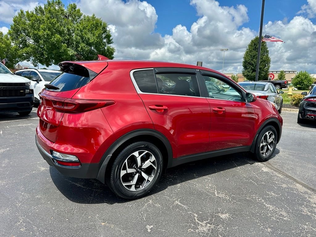 Used 2020 Red Kia LX image 3
