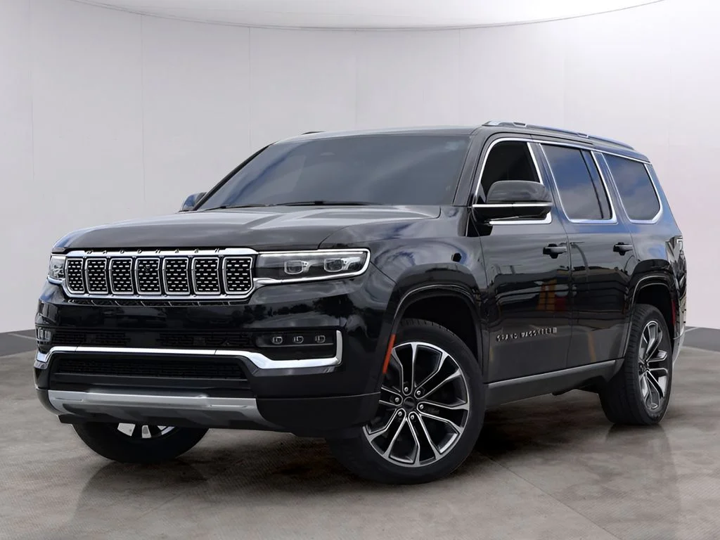 Used 2022 Diamond Black Crystal Pearlcoat Jeep Series III image 1