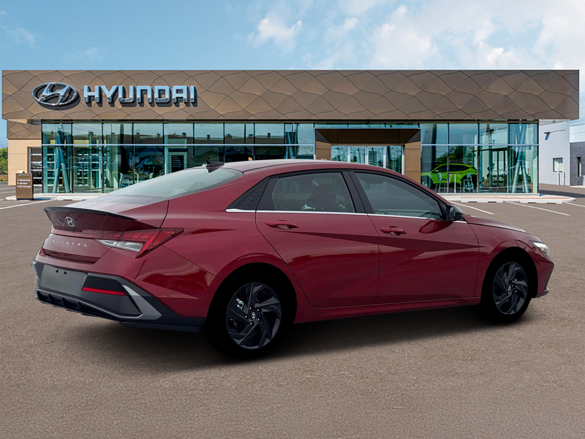 New 2026 Red Hyundai SEL Sport Premium image 8