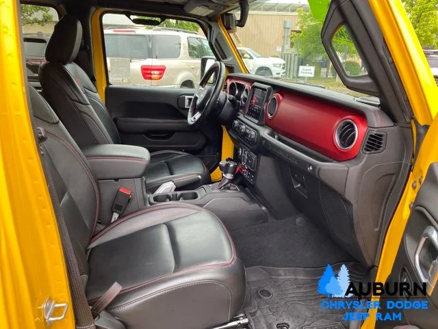 Used 2021 Yellow Jeep Unlimited Rubicon image 17