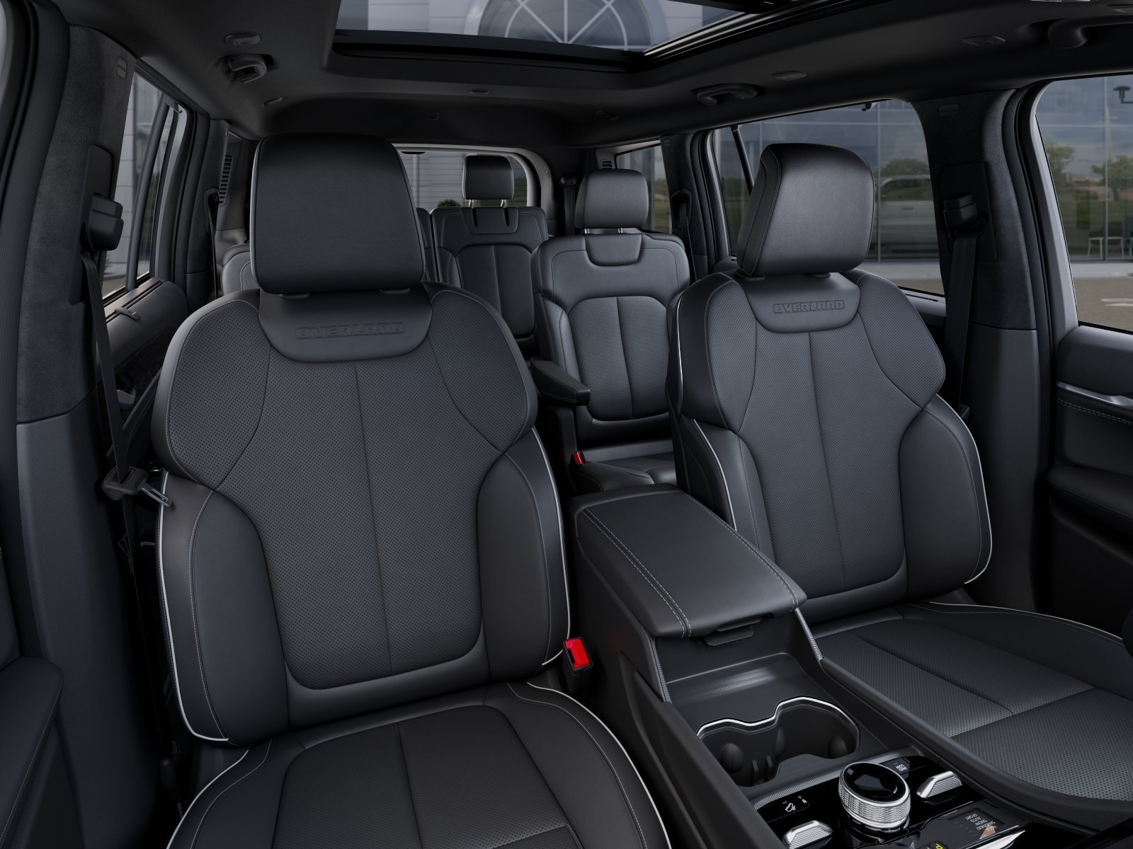 New 2025 Bright White Clear-Coat Exterior Paint Jeep Overland image 57