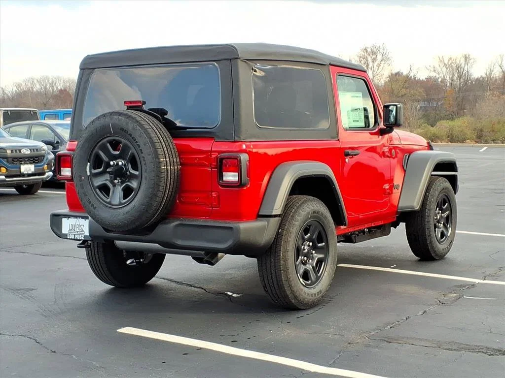 New 2026 Firecracker Red Clear-Coat Exterior Paint Jeep Sport image 18