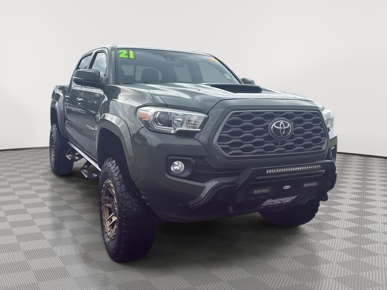 Used 2021 Army Green Toyota TRD Sport image 1