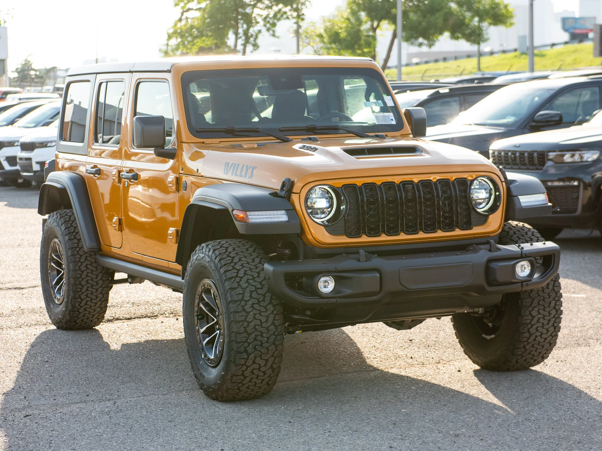 New 2026 Gold Jeep WILLYS 392* image 8