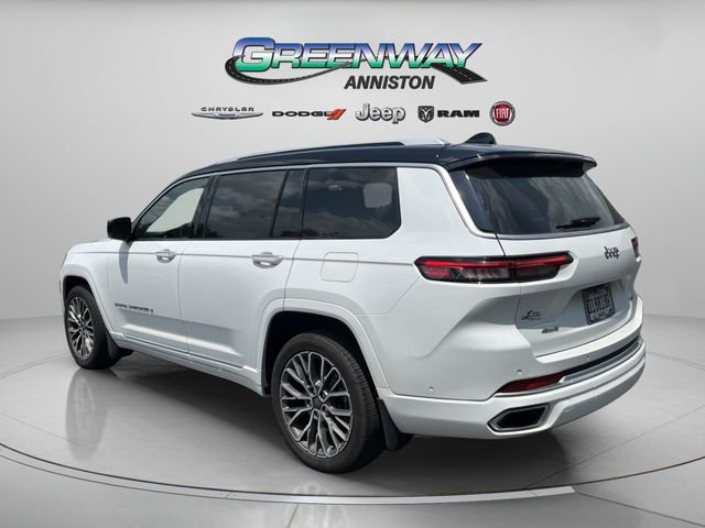 Used 2023 Bright White Clearcoat Jeep Summit Reserve image 4