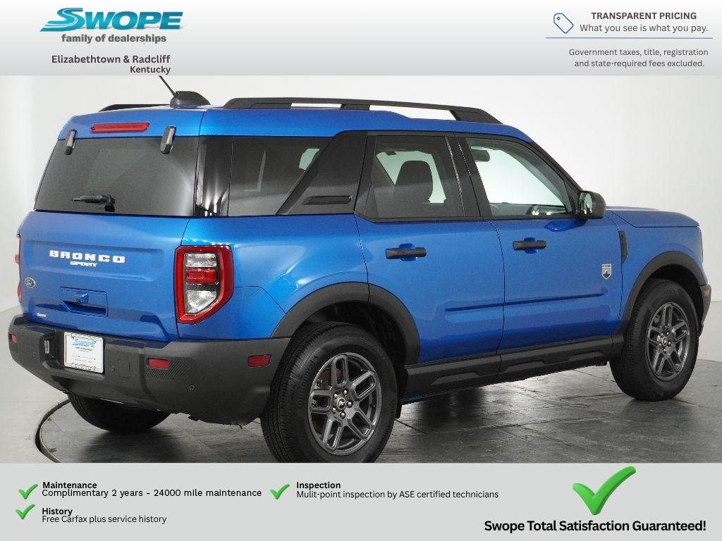Used 2025 Velocity Blue Metallic Ford Big Bend image 3