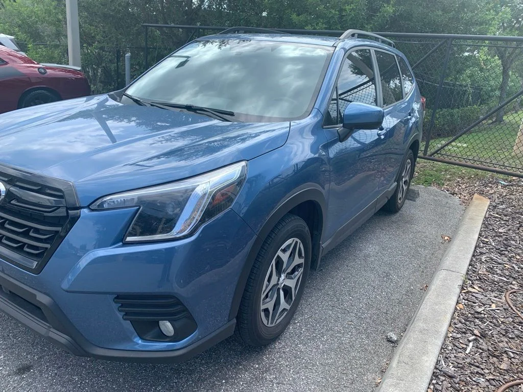 Used 2023 Blue Subaru Premium image 2