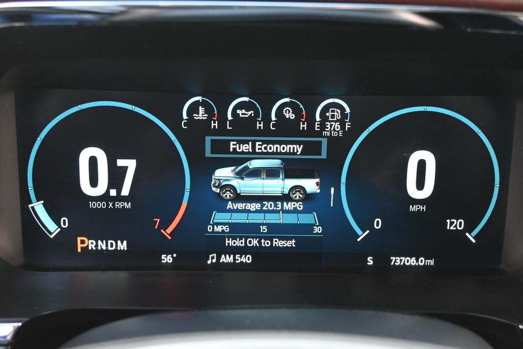 Certified Used 2022 Gray Metallic Ford Lariat image 35
