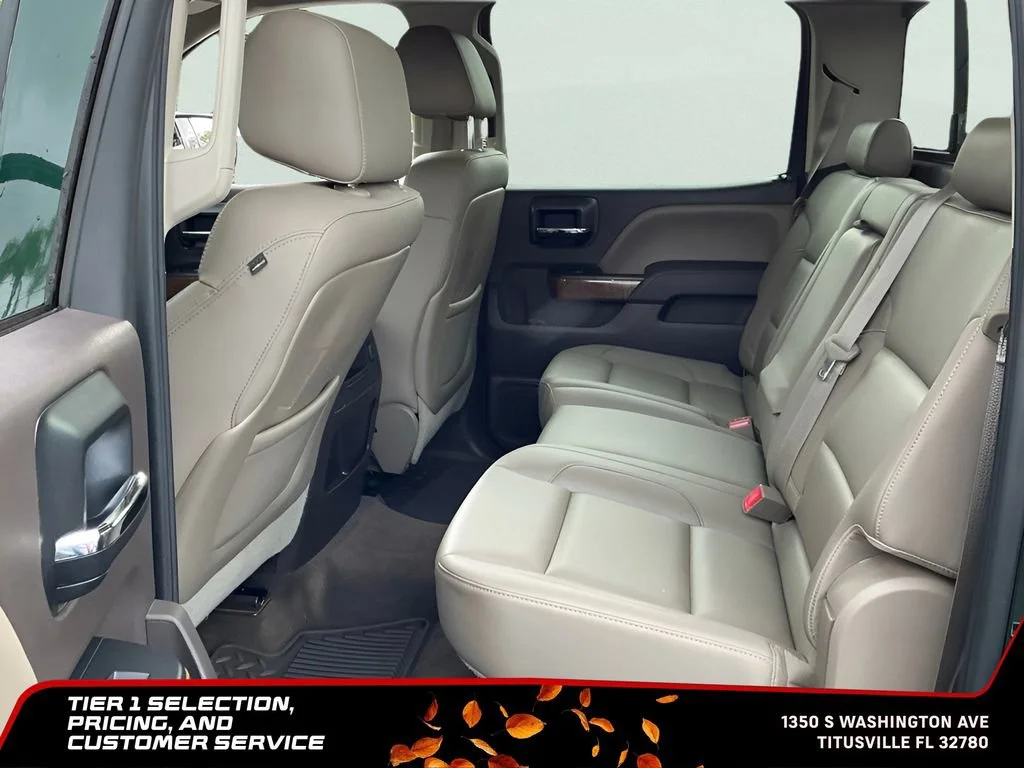 Used 2015 EMERALD GREEN METALLIC GMC SLT image 28