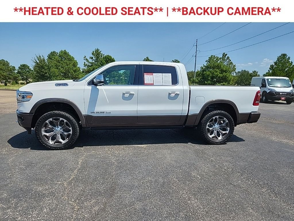 Used 2020 White Ram Laramie Longhorn image 5