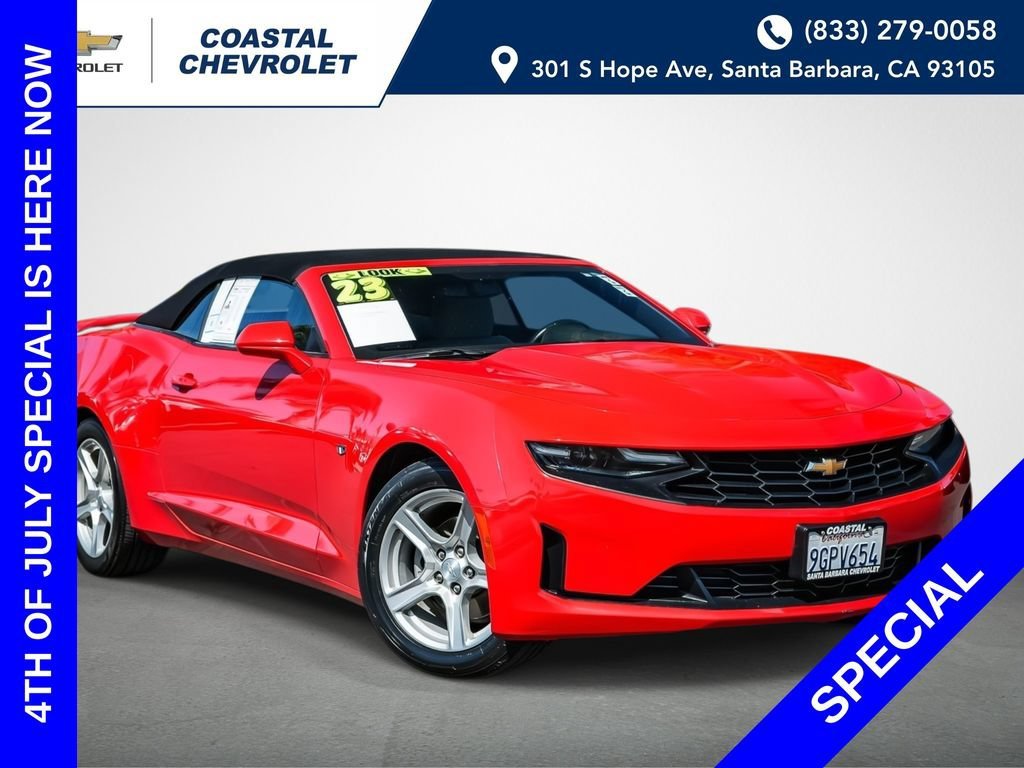 Used 2023 Red Hot Chevrolet 1LT image 1