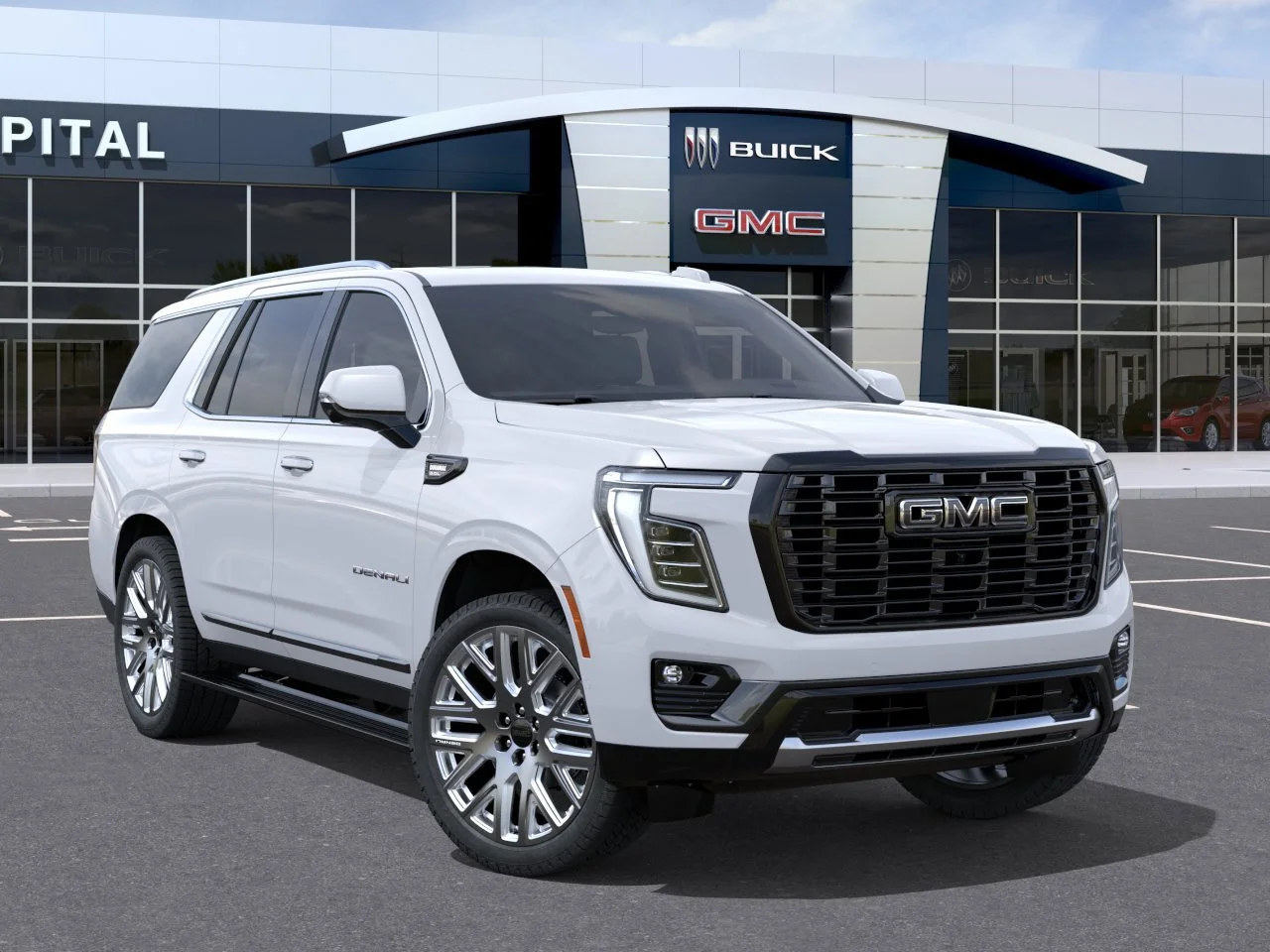 New 2026 Glacier White Tricoat GMC Denali Ultimate image 7