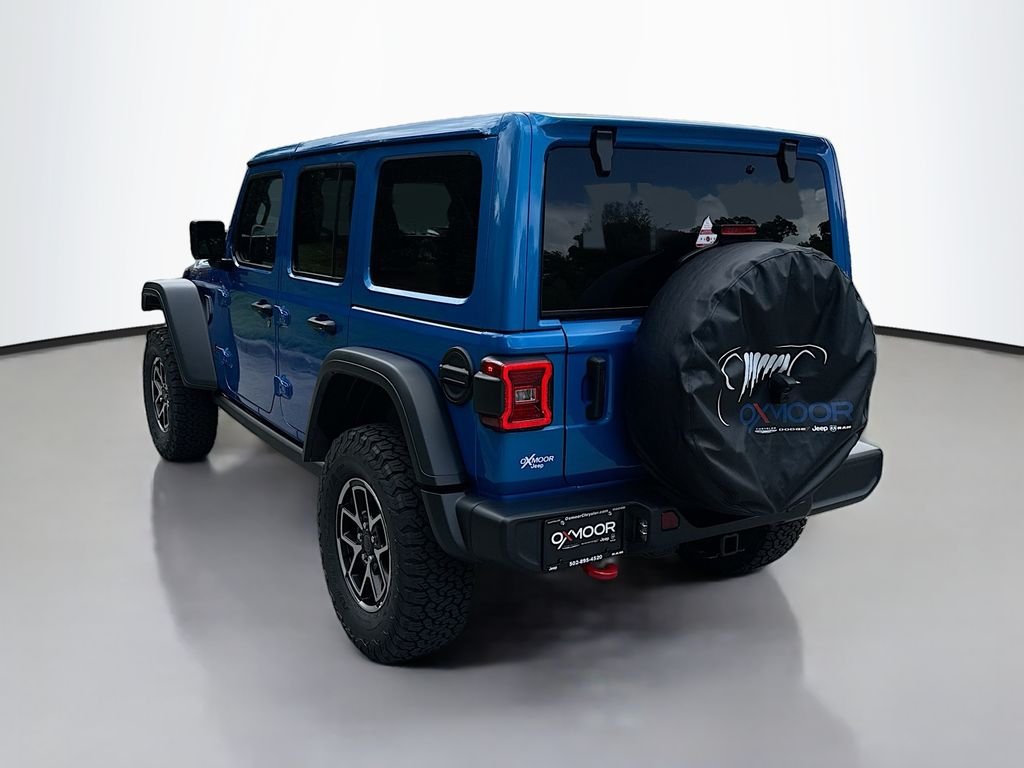 New 2026 Hydro Blue Pearl-Coat Exterior Paint Jeep Rubicon image 6