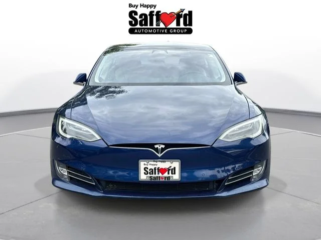 Used 2017 Blue Tesla 75D image 8