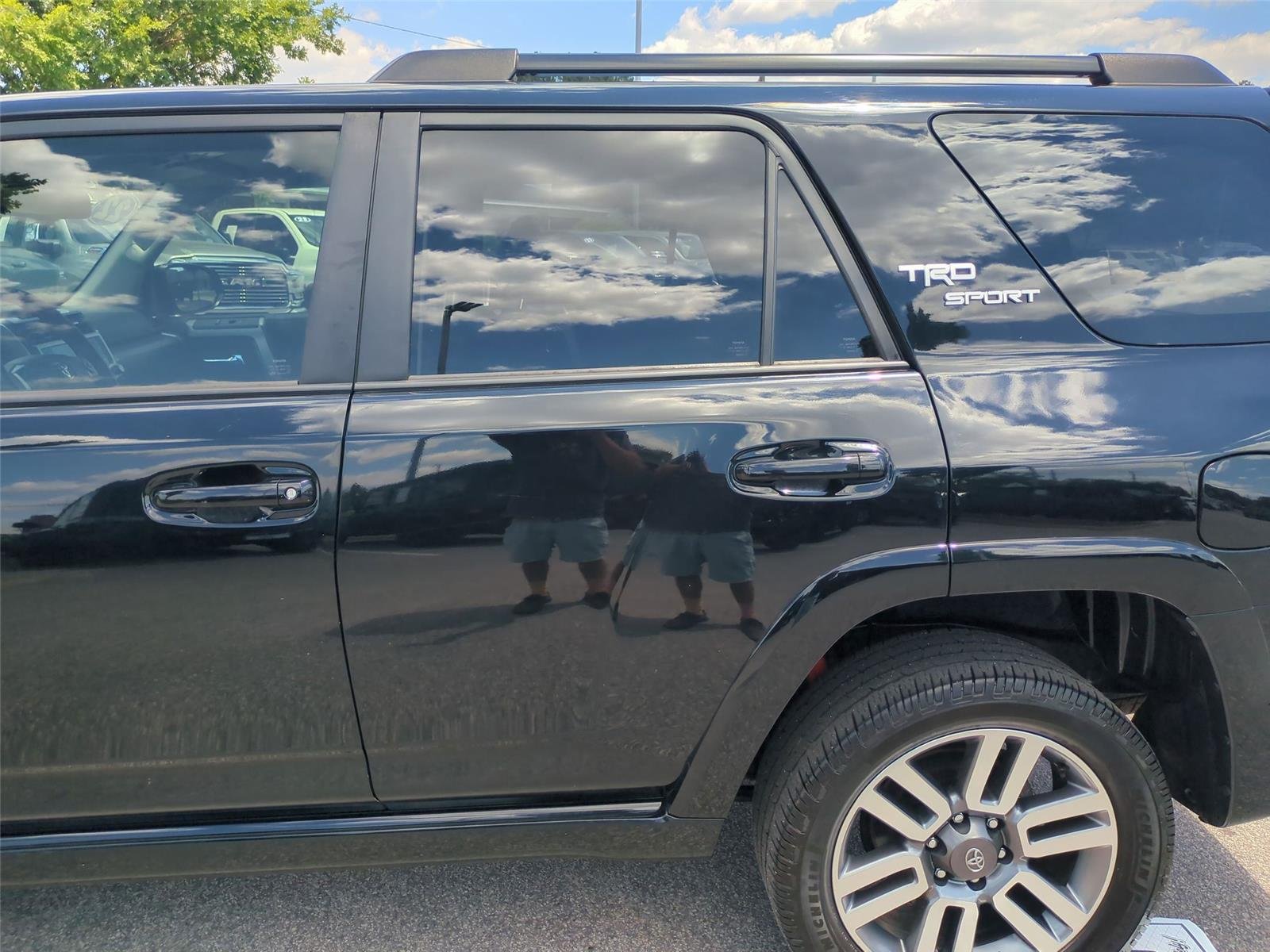 Used 2022 Midnight Black Metallic Toyota TRD Sport image 30
