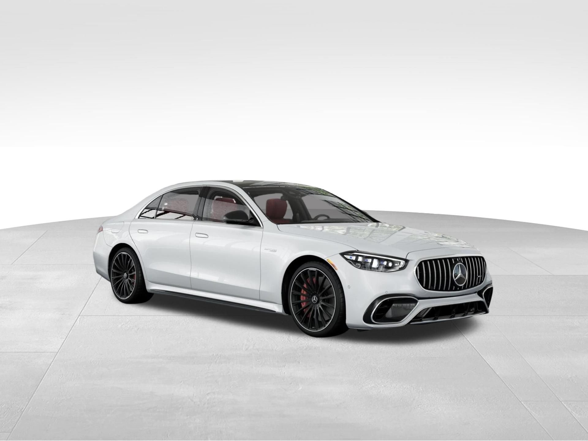 New 2026 MANUFAKTUR Moonlight White Metallic Mercedes-Benz S 63 E AMG® image 57