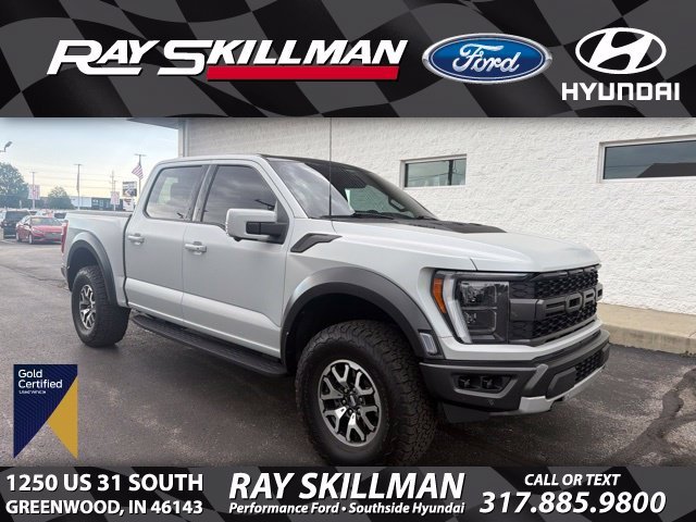 Certified Used 2023 Avalanche Gray Ford Raptor image 1