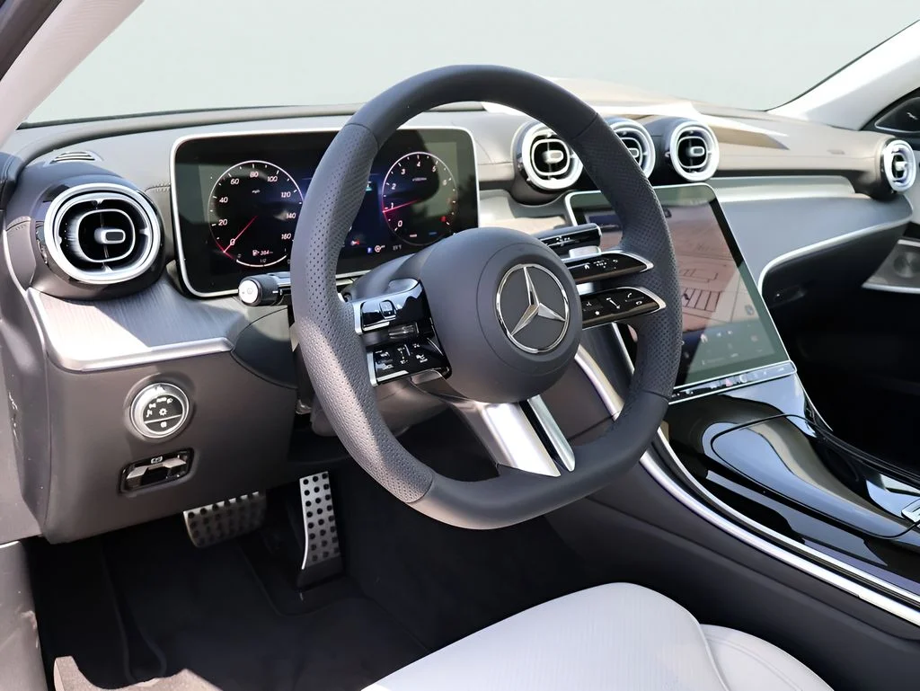 New 2026 Selenite Gray Metallic Mercedes-Benz C 300 image 17