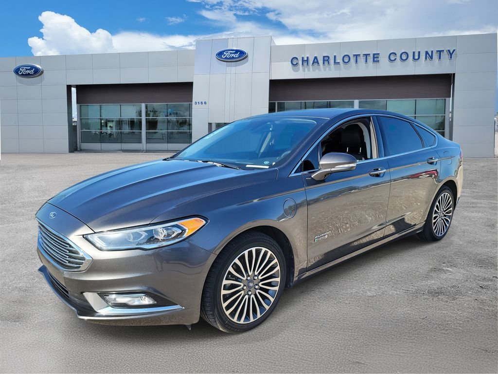 Certified 2018 Ford Fusion Energi Titanium with VIN 3FA6P0SU3JR184220 for sale in Seminole, FL